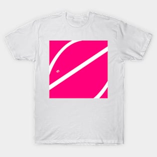 Fuchsia Abstract #pink #abstract #minimal #art #design #kirovair #buyart #decor #summer #home T-Shirt